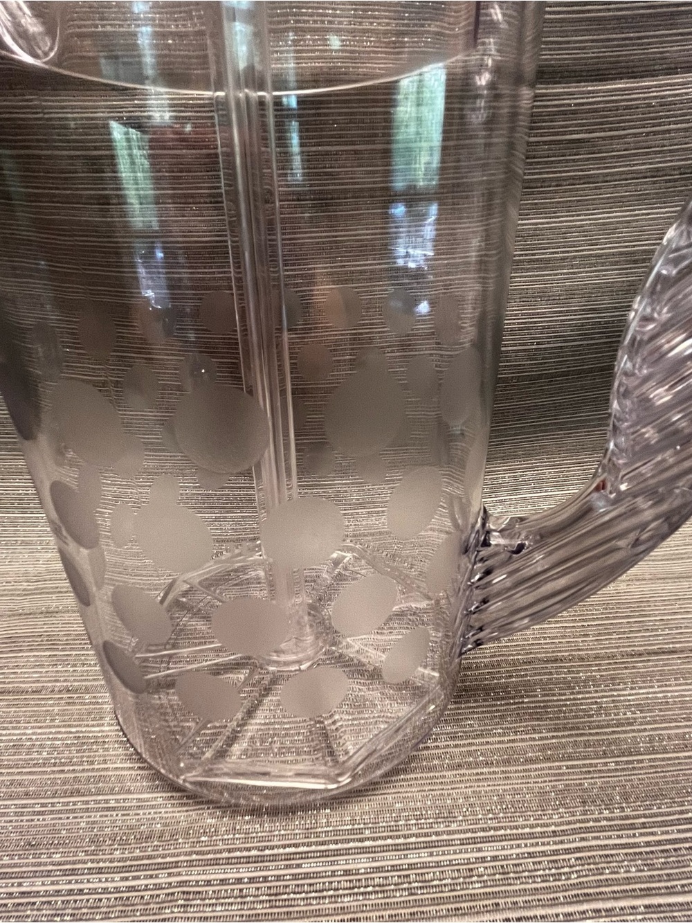 Pampered Chef 2 Quart Quick-Stir Pitcher 2271 Polka Dots COMPLETE Box,Directions - Picture 4 of 9